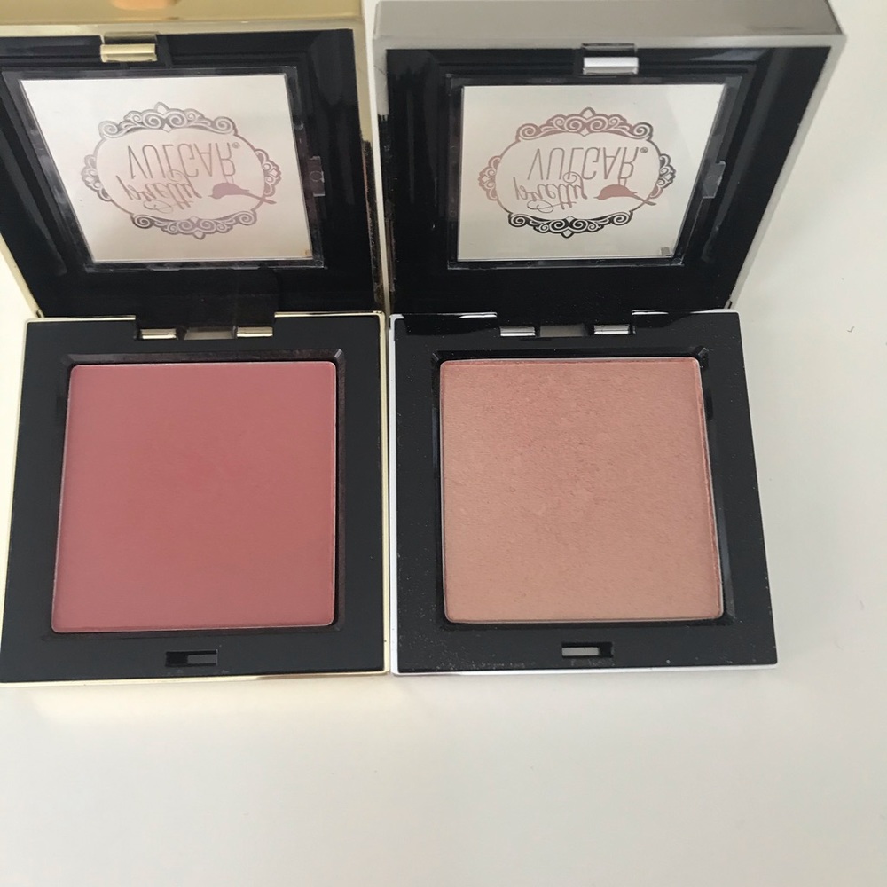 Blush and highlighter